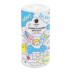 Соль-пена для ванны Foaming &amp; coloured salts (blue) 250 г Nailmatic