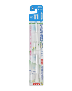 Насадка сменная д/зубной щетки ионная с щетинками одной длины (2 в упаковке) Hapica