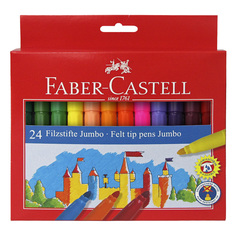 Фломастеры &quot;Jumbo&quot; в картонной коробке, 24 шт Faber Castell