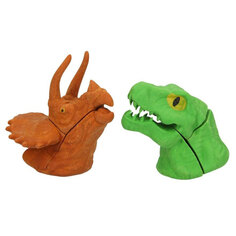 Ластик Dino World &quot;Скелет&quot; в форме динозавра, в ассортименте Depesche