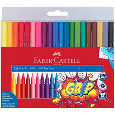 Фломастеры в футляре, 20шт Faber Castell