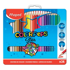 Набор карандашей COLORPEPS 24 цвета Maped