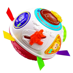 Вращающийся и обучающий разноцветный мяч Vtech