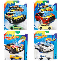 Машинки меняющие цвет Hot Wheels