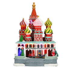 Новогодний сувенир &quot;Деревенский Кремль&quot; LED с адаптером, 22,3x20,3x34,5 см Timstor