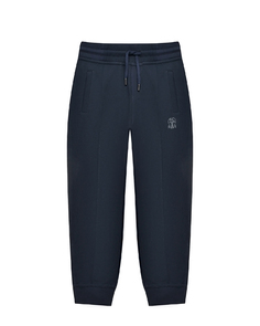 Спортивные брюки, синие Brunello Cucinelli