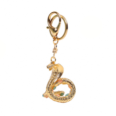 Брелок змея Эдем Gold Bernes