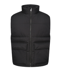 Жилет, сплошное лого Emporio Armani
