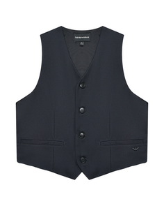 Костюмный жилет, синий Emporio Armani
