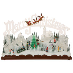 Новогодний сувенир &quot;Деревня&quot; LED без адаптера, 42,23x15,24x25,72 см Timstor