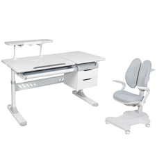 Комплект парта Ortensia Grey + кресло Estate Grey Cubby