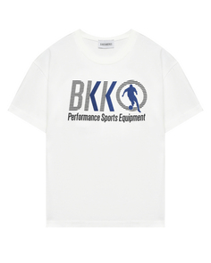 Футболка с принтом &quot;футболист&quot; Bikkembergs