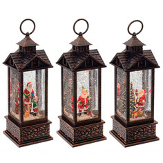 Новогодний сувенир &quot;Фонарь&quot;, 10,5x10,5x30,5 см, 3 вида Tianqin Arts AND Crafts