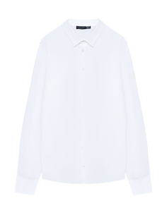 Рубашка slim fit, белая Dal Lago
