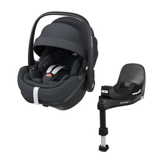 Комплект: кресло автомобильное Pebble 360 Pro Essential Graphite и база FAMILYFIX 360 PRO Maxi Cosi