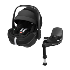 Комплект: кресло автомобильное Pebble 360 Pro Essential Black и база FAMILYFIX 360 PRO Maxi Cosi