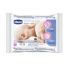 Салфетки очищающие для груди, 16 шт. Chicco