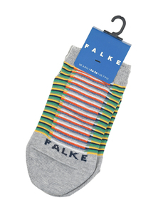 Зеленые носки с разноцветными полосками Falke