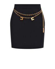 Юбка мини с цепочкой Elisabetta Franchi