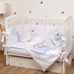 Комплекты в кроватку Комплект в кроватку Pituso сатин-люкс (6 предметов)