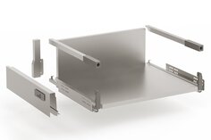 Выдвижной ящик высокий шкафа с push to open полного выдвижения Hettich InnoTech