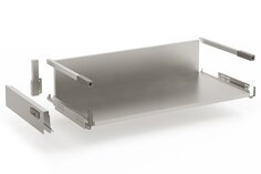 Выдвижной ящик высокий шкафа напольного с доводчиком полного выдвижения Hettich InnoTech