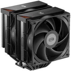 Кулер PCCooler RT620 Digital BK LGA1851/1700/1200/115X/AM5/AM4 (TDP 250W, 4-pin PWM, LED temp, 73,32CFM, 34,9dBA, 2200RPM, 2x120mm, black)