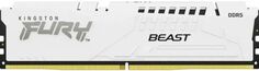 Модуль памяти DDR5 16GB Kingston FURY KF560C36BWE2-16 Beast White, PC5-48000, 6000MHz, CL36, 1,35V, EXPO, XMP, радиатор