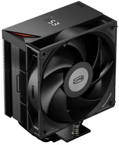 Кулер PCCooler RT500 Digital BK LGA1851/1700/1200/115X/AM5/AM4 (TDP 240W, 4-pin PWM, LED temp, 73,32CFM, 34,9dBA, 2200RPM, 120mm, black)