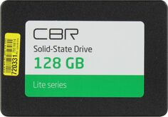 Накопитель SSD 2.5 CBR SSD-128GB-2.5-LT22 Lite, SM2259XT, 128GB, SATA 6Gb/s, 3D TLC NAND, 550/520MB/s, TBW 64