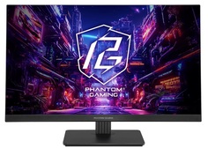 Монитор 27" ASRock Phantom Gaming PG27FFT1B 1920x1080 LED, 16:9, IPS, 450cd, 1000:1, 1ms, 178/178, DP, 2*HDMI, audio, 180Hz, Speakers, tilt, VESA, bla