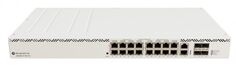 Коммутатор PoE Mikrotik CRS320-8P-8B-4S+RM Cloud Router Switch with dual-core 800 MHz CPU, 256 MB RAM, 98DX226S switch chip, 17 x Gigabit Eth ports (8