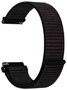 Ремешок на руку Lyambda Vega DS-GN-03-20-BK из нейлона для часов 20 mm black