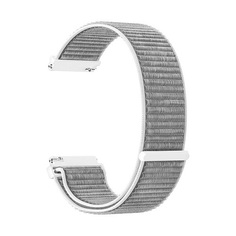 Ремешок на руку Lyambda Vega DS-GN-03-20-SL из нейлона для часов 20 mm silver