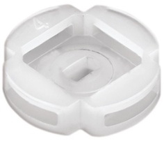 Крепежный элемент DKC 06561RL Крепежный элемент ZP2 для короба RL, "Quadro"(уп/500 шт)