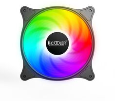 Вентилятор для корпуса PCCooler FX 120 ARGB (120x120x25mm, 4-pin PWM, ARGB, 52.79CFM, 33.2dBA, 2000 RPM, black)