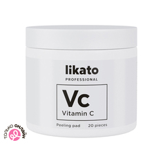 Пилинг-пэды для лица LIKATO PROFESSIONAL с AHА-кислотами и витамином С для совершенной кожи 80 мл