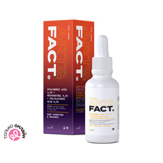 Сыворотка для лица ART &amp; FACT интенсивно-увлажняющая с гиалуроновой кислотой 1,5%, росвератролом 0,5% и полиглутаминовой кислотой 0,5% 30 мл