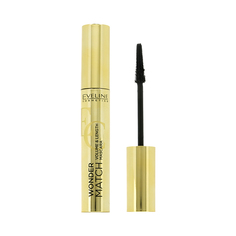 Тушь для ресниц EVELINE WONDER MATCH удлинение и объем тон intense black