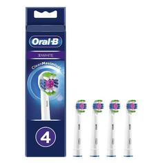 Насадки для зубной щетки Braun Oral-B 3D White CleanMaximiser, 4 шт (EB18рRB) Oral-B 3D White CleanMaximiser, 4 шт (EB18рRB)