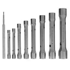 Набор трубчатых ключей Stels усиленные, CrV, 9 шт (13779) усиленные, CrV, 9 шт (13779)