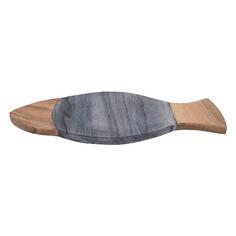 Разделочная доска BORGHOUSE из акации, в форме рыбы, 33х11,5 см, мрамор (0280) из акации, в форме рыбы, 33х11,5 см, мрамор (0280)