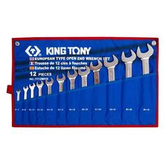 Набор рожковых ключей King Tony 6-32 мм, 12 предметов (1112MRN) 6-32 мм, 12 предметов (1112MRN)