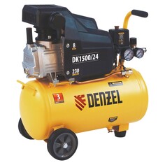 Воздушный компрессор Denzel DK1500/24 Х-Pro, 1,5 кВт (58063) DK1500/24 Х-Pro, 1,5 кВт (58063)
