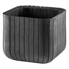 Кашпо Keter Cube Planter M, aнтрацит (17202066) Cube Planter M, aнтрацит (17202066)