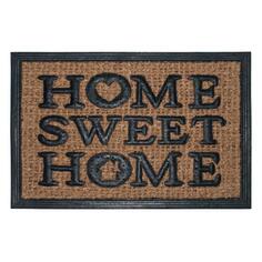 Коврик придверный BORGHOUSE Home Sweet Home, 40х60 см (MR110) Home Sweet Home, 40х60 см (MR110)
