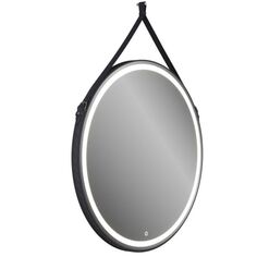 Зеркало Teymi Tiko D80, LED подсветка, сенсор, черный кожаный ремень (T20904S) Tiko D80, LED подсветка, сенсор, черный кожаный ремень (T20904S)