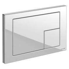 Клавиша для инсталляции Cersanit Corner, пластик, белая (64077) Corner, пластик, белая (64077)