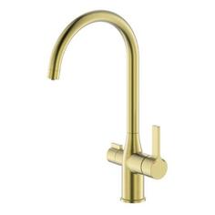 Смеситель для кухни Iddis Pure, с каналом для фильтрованной воды, матовое золото (PURMGFJi05) Pure, с каналом для фильтрованной воды, матовое золото (PURMGFJi05)
