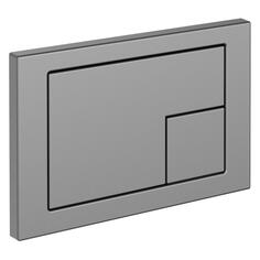 Клавиша для инсталляции Cersanit Corner, пластик, хром матовый (64107) Corner, пластик, хром матовый (64107)